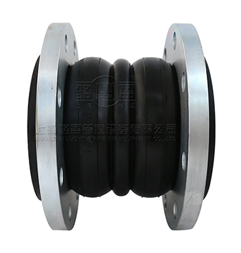 青海省黃南市河南縣大口徑橡膠接頭出口發(fā)貨圖